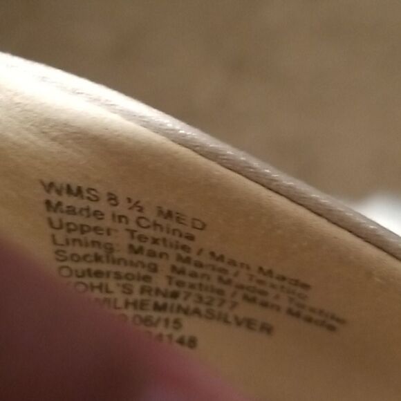 Apt. 9 Cream Colored Heels Size 8 1/2 - Picture 4 of 4